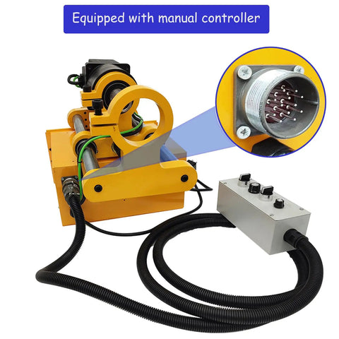 Pro Grade Portable Line Boring Machine For Excavators with manual controller and rugged steel body for precision drilling on site.