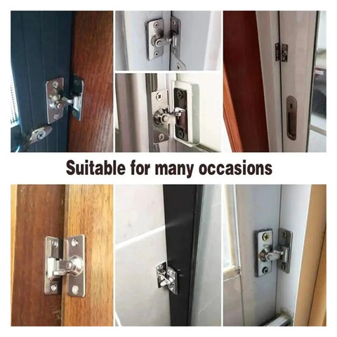 Heavy Duty Toggle Latch Bolt for 90 Degree Steel Cabinet Fastener on diverse door installations.