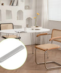 Heavy Duty Furniture Sliders Strips Roll Right Out On Carpet Or Hardwood Floor Sturdy self adhesive glide near modern dining chairs.
