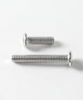 Flat Head Hex Socket Cap Screws Set M5 X 12Mm, 25 Pack, 304 Stainless Steel 18-8 Bright Finish, showing front view on white background