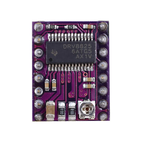 DRV8825 Stepper Driver Module With Heatsink For RAMPS 1.4 electronic board close-up