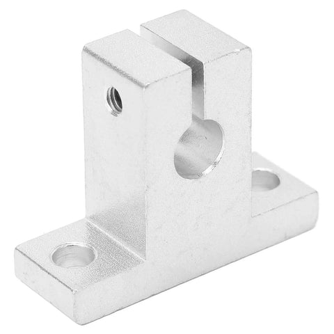 12 Piece Aluminum Alloy Linear Motion Rail Support Kit For CNC Shaft Guides And 3D Printers Low Friction Design Durable Rails Stable Mounts Built To Be A Workhorse For Precise Reliable Motion In Special Machinery aluminum rail support block with mounting holes