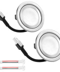 2-Pack LED Range Hood Light Bulbs for Kitchens and Stoves, 12V DC Warm White 185 Lumen Replacement for 20W Halogen, IP54 Rating