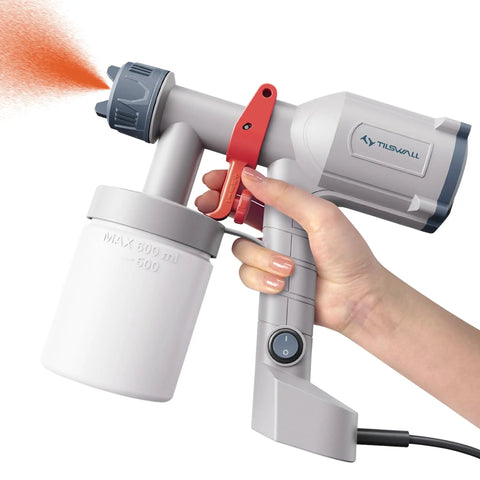 Pro Grade Ultra Lightweight Electric Paint Sprayer With Detachable Twenty Ounce Cup and Three Modes for precise painting use.