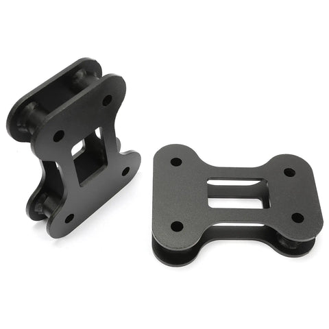2 Inch Front And Rear Full Leveling Lift Kit Fits 2015 To 2023 Jeep Renegade Compass steel strut blocks for enhanced lift.