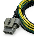 Heavy Duty Ford Alternator Stator Swap Wiring Harness Kit Upgrade Plug And Play Cable Conversion for 1984 Plus Models. Close-up of connector.