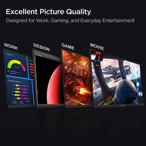 22 Inch Gaming Monitor With 1080p Full HD, 100Hz Refresh, VA Panel, Adaptive Sync, 4ms Response, 99% sRGB, Tilt Adjustable