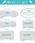 Five Piece Pro Grade Dental Mirror Kit With Five Unique Shapes For Intraoral Photography And Oral Inspection And Health Checks Double Sided Plated Glass Mirrors Includes Black Drawstring Bags Ideal For Clinic Dentist Office Or Home Use product size chart