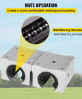 Close-up of SBR16UU bearing blocks featuring ball bearing structure for Rock Solid SBR16 Linear Rail Kit for CNC use.