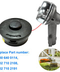 Gearbox Trimmer Head With AutoCut 25 2 Replacement for Brushcutter Weed Eater Gas Trimmers easy install with gear head