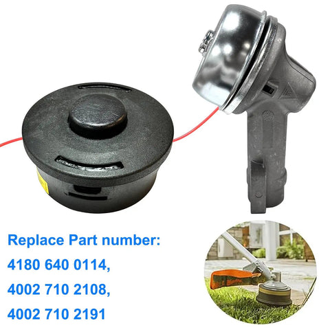 Gearbox Trimmer Head With AutoCut 25 2 Replacement for Brushcutter Weed Eater Gas Trimmers easy install with gear head