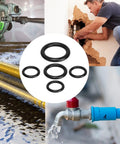 O Ring Assortment Kit With 225 Pieces In 18 Sizes Premium Rubber O Rings For Automotive Plumbing Faucet Air And Gas Connections Seal