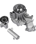 Top Tier Timing Belt And Water Pump Assembly Engine Repair Kit For Toyota Granvia Hiace Hilux Prado 1KZ TE 30 Liter Turbo Diesel Models 1993 Through 2007 Replaces OEM Specs Save Cash Keep Truck Rolling Smooth Today, water pump and tensioner