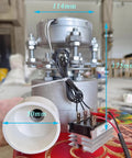 Off Grid Ready Portable Micro Hydroelectric Generator 100W for Camping and Home Use, close-up of aluminum housing and wires