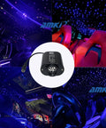 Mini 6W Starlight Headliner Kit With Twinkle And Sound Activated Fiber Optic Lights showcasing starry car interior effect