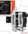 Side view of Alternator For Buick Envision Malibu Impala Regal 2013 2015 2017 2020 2.0L 2.5L 12V 130A With Five Groove Decoupler Pulley CW
