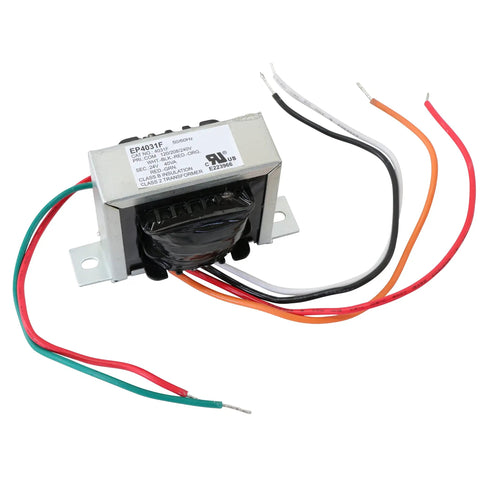 Two Pack EI Isolation Transformer For HVAC Controls 120/208/240V Primary 24V Secondary 40 VA Class 2 With Foot Mount Replacement