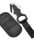 Titanium Hand Line Cutter For Divers Ultra Compact Lightweight And Durable Heavy Duty Corrosion Resistant Portable Cutting Tool and Case