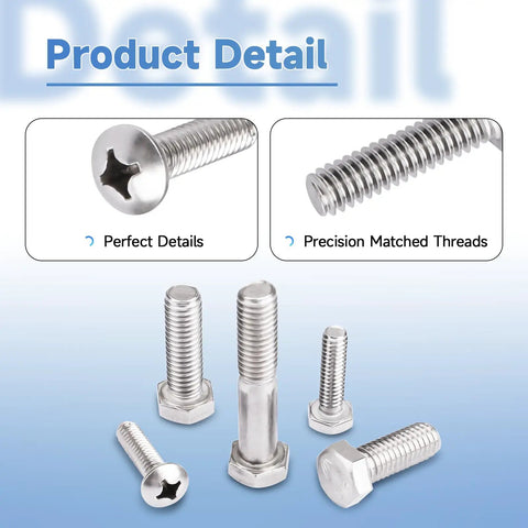 Prime Pool Pump Bolt Kit For Whisperflo And Intelliflo Pumps Simple As Pie Hardware Set featuring stainless steel screws and bolts.