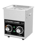 Digital Ultrasonic Cleaner With Heated Bath And Timer 2L Digital Display for jewelry and electronics deep cleaning.