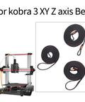 Kobra3 X Y Z Axis Timing Belt Kit Rubber Drive Belts Replacement for 3D Printer with Kobra 3 model