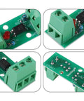 One Channel PC817 Optocoupler Isolation Module For PLC Drives And Motor Control, Input Voltage 3V-5V/12V/24V, green circuit board