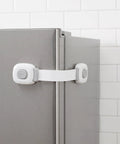10 Pack Child Safety Cabinet Locks Easy Install Plastic Latches for fridge in gray durable plastic construction