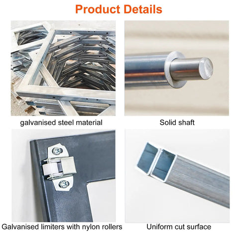 Beefy Metal Access Panel Featuring A Slick Pop Open Mechanism For Tile Walls And Ceilings Super Waterproof Indoor Outdoor Plumbing Hole Cover showcasing galvanized steel frame and components.