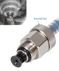 Oil Filter Drain Hose Tool For Toyota Lexus Scion 2.0L To 5.7L Cartridge Style Engines with knurled nut detail