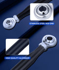 Aftermarket Aluminum Shift Linkage For Harley Davidson Motorcycles Tighten Up Shifts For Smoother More Precise Gear Changes Durable Black Finish Polished Aluminum Shifter Linkage Upgrade To Boost Performance And Ride Quality, stainless steel rod end