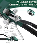 Stainless Steel Strapping Banding Kit With Ratchet Tensioner And Cutting Tool For Three Quarters Inch By One Hundred Feet Of 304