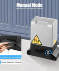 Automatic Sliding Gate Opener 750W Electric Gate Operator With Two Remotes, heavy duty motor manual release feature