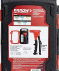 Headless One Handed Rivet Tool Kit For Metal Fabric Leather And Auto Repair Manual Riveter Set with case and details