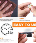 Step-by-step installation guide for the All-In-One Zip Tie Adhesive Mount Kit With 140 Pack Three Quarter Inch Cable Ties