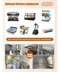 Image showing optional kitchen equipment for Custom Built Food Trailer With Flexible Layout Designed To Hit The Road.