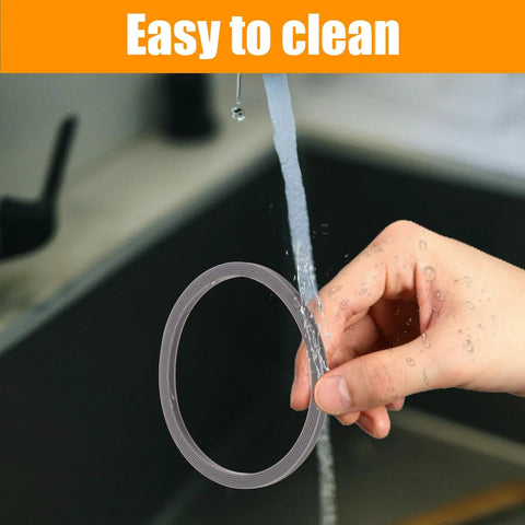 Six Pack Water Bottle Sealing Ring Replacements For FreeSip 24oz 25oz 32oz And 40oz Lids Gaskets Leak Proof Kit With Durable O Ring Seals For No Spill Hydration, silicone ring under running water