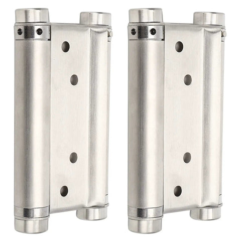 Heavy Duty 4 Inch Stainless Steel Door Hinge With Adjustable Spring Bearing, Handles 20 Kg for swing and wood doors