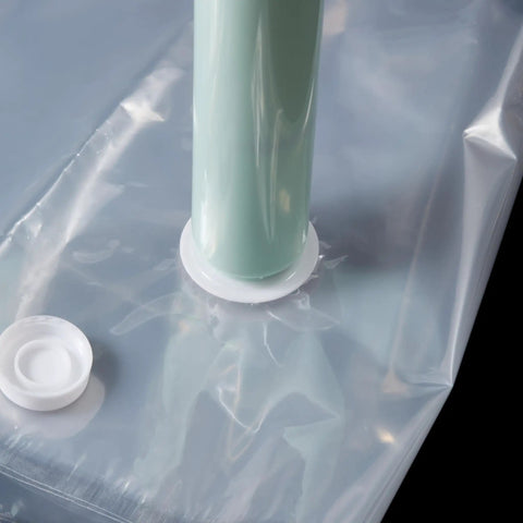 Close-up of Extra Large 24x32 Inch Sous Vide Turkey Bags, 3 Pack Vacuum Seal Bags with valve for brining and marinating