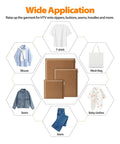 Heat Press Pillow Bundle With Five Size Mats Teflon Pillows For Sublimation with wide application on clothing and bags