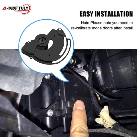 Replacement HVAC Blend Door Actuator for Trucks and SUVs fits 2003-2014 Silverado Suburban Tahoe Yukon Escalade H2 and more
