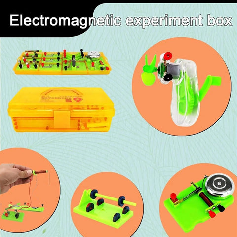 Hands On Electromagnet Lab Kit For Teens 12 Plus Explore Magnetic Field Strength And Distribution Around A Solenoid And Electric Bell