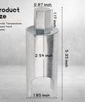 RV water heater pressure valve remover by Amazon, silver metal, 7/8-inch wrench compatible