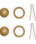 Chinese Medicine Cabinet Pulls Set Of 2 Brass Cabinet Hardware For Architectural Interior Design And Furniture Customization