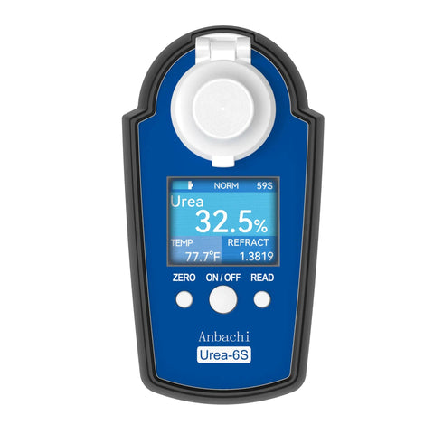 Front view of Urea And Def Tester Refractometer Digital Meter for fast accurate DEF concentration and temperature readings.