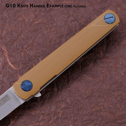 Olive Drab G10 Handle Making Sheet for Knife and Tool Handles, Gun Grips, Inlays, and Art Projects, 3x12x.250 Inches, USA Made