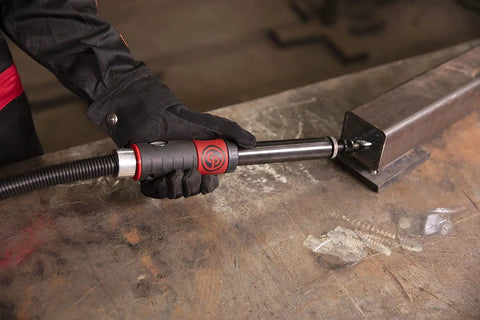 Heavy Duty Straight Air Die Grinder Featuring Top Shelf 22000 Rpm Power And A One Quarter Inch Collet Built Tough As Nails For Stainless Polish Weld Cleanup And Shop Projects