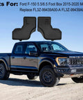 Upgraded Tailgate Rubber Bumper Cushions Kit With 4 Heavy Duty Metal Bolts For Ford F150 5.5 6.5 Foot Box 2015 2020 truck view