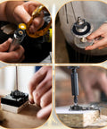 Top Shelf 10 Pack M8 Knurled Clamping Nuts With Slick Black Star Thumb Grips For Dead Simple Machinery Maintenance and Knockout Reliable Latch Adjustments in use