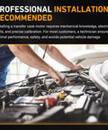 Mechanic installing Heavy Duty Transfer Case Shift Motor Actuator For Dodge Durango 2011 To 2023 And Jeep Grand Cherokee 2011 To 2021 WK.