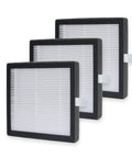 3-Pack Replacement HEPA Filters For Afloia AQ8 Q8 And Honati Hysure Q7 Tenergy Sorbi 2-In-1 Dehumidifier 1000ML Compatible shown in a row